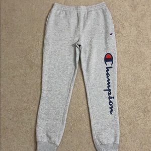 Champion comfy gray sweatpants